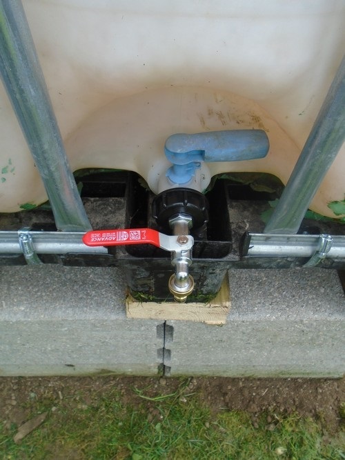 nouveau robinet récupérateur d'eau de pluie