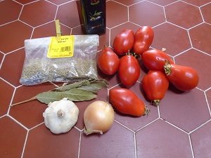 sauce tomate roma ingrédient