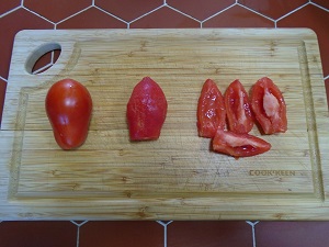 sauce tomate préparation des tomates
