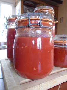 sauce tomate avec Miel du Mexique