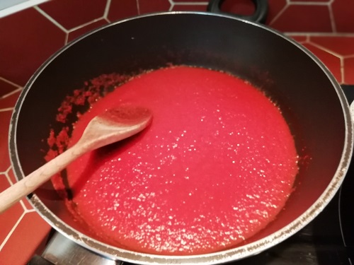 sauce pour gambas à la tomate