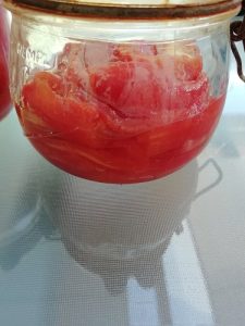 tomate pelée
